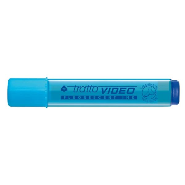 Zakreślacz Tratto Video light blue  830205 Fila
